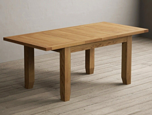 Solid oak rectangular dining - oak,