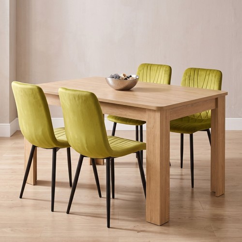 Oak effect dining - oak, table