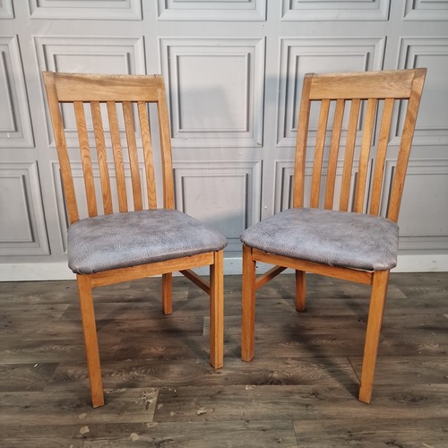 Vintage pair dining chairs - chairs,