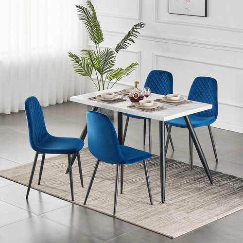 Dining table set grey white - set,grey,