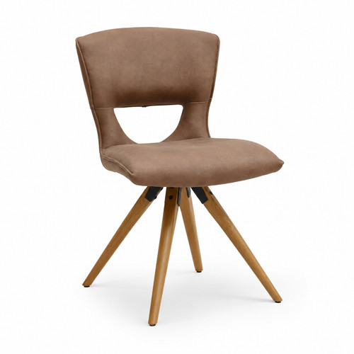 Dining chair tan - dining, faux