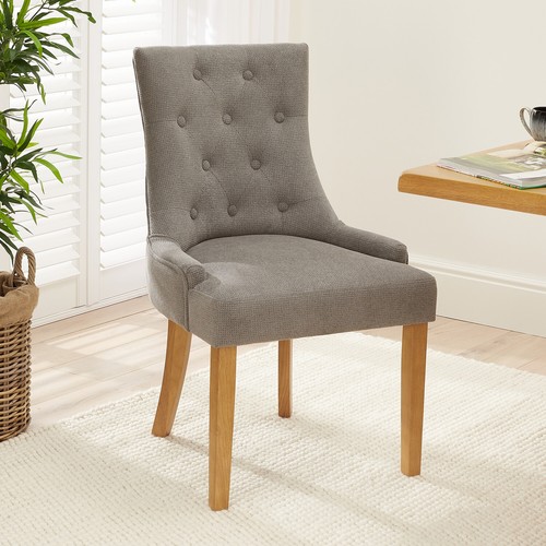 Dining chair luxury - chair, grey