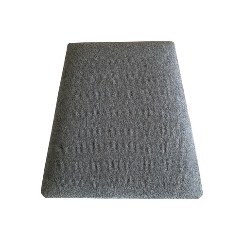 Plain charcoal fabric - plain,