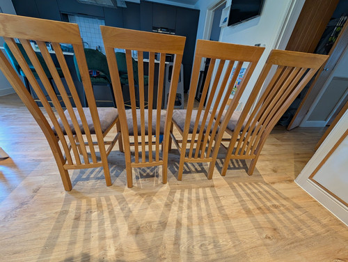 Set solid oak - set, dining