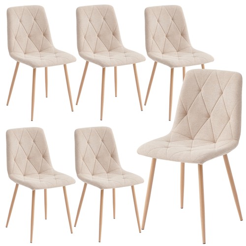 Dining chairs set - 4/6x,