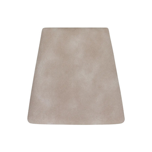 Dappled beige fabric seat pad - fabric,