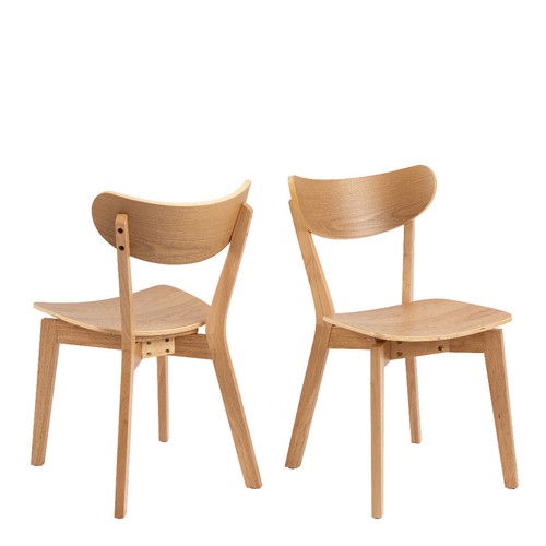 Roxby dining chairs oak - chairs, set