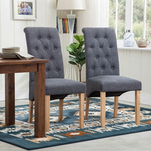 Contemporary fabric dining - contemporary,