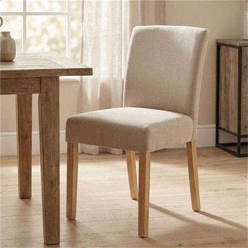 2pc low back fabric - back, sand