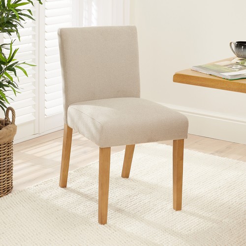 Dining chair with oak legs - chair,