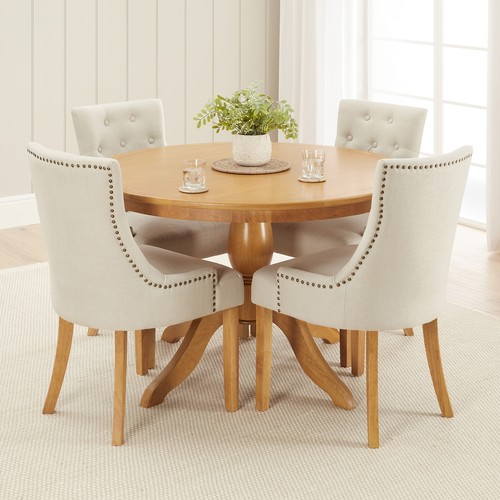 Dining table cheshire oak 2m - table,