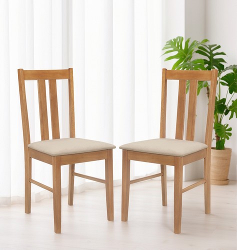 Dining chairs light - light, oak