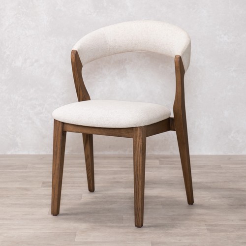 Oatmeal upholstered dining - upholstered,